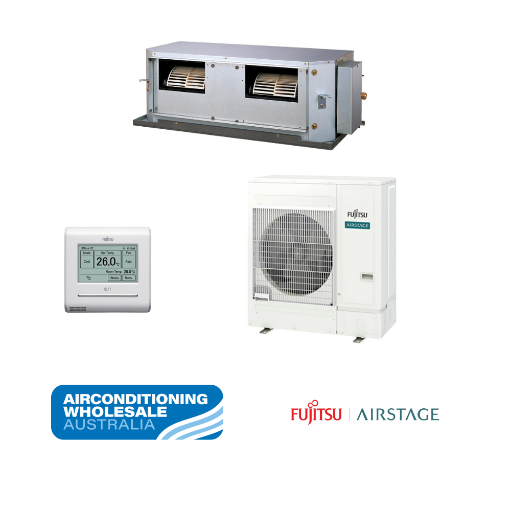 Fujitsu 10kW High Static Ducted Unit - R32 – Airconditioning Wholesale ...