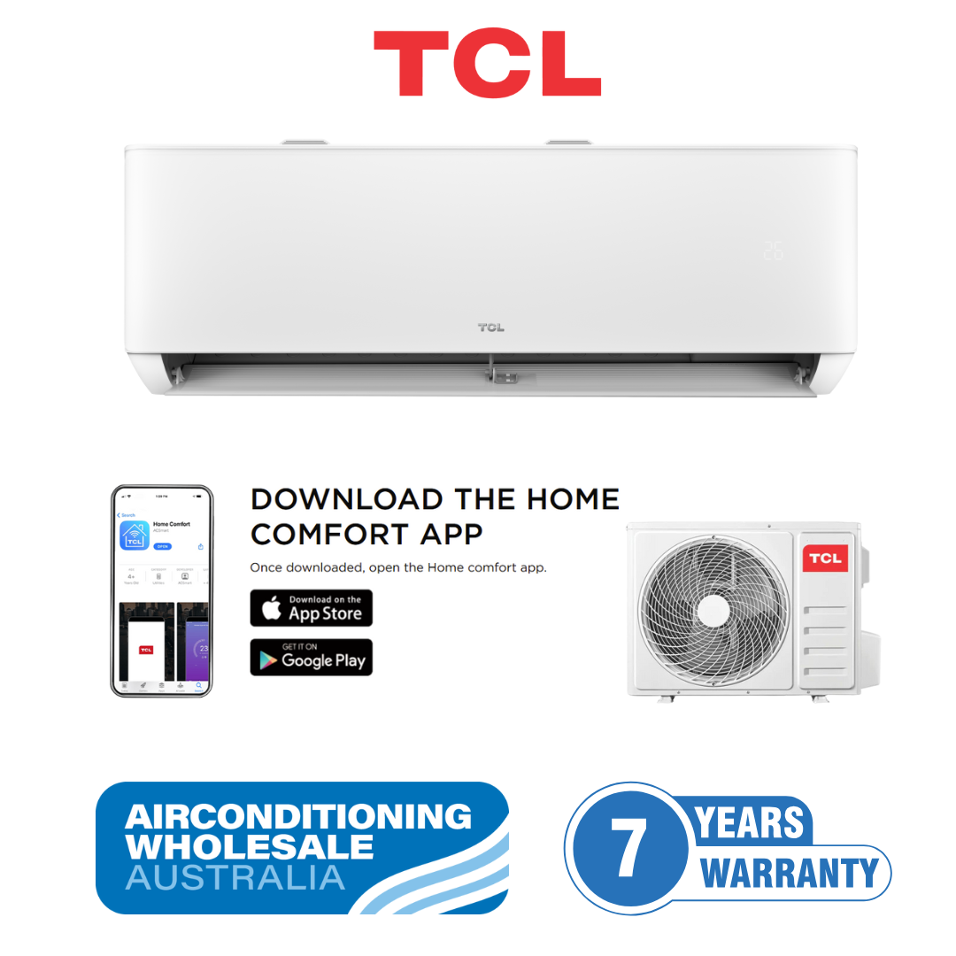 TCL 2.6kW BreezeIN Reverse Cycle Air Conditioner - WiFi included