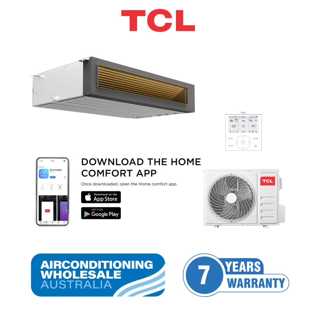 TCL 12.5kW Reverse Cycle Split Ducted Air Conditioner